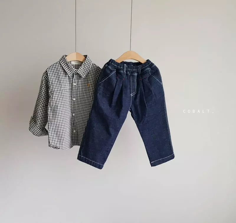 Cobalt - Korean Children Fashion - #fashionkids - Point Span Jeans - 6