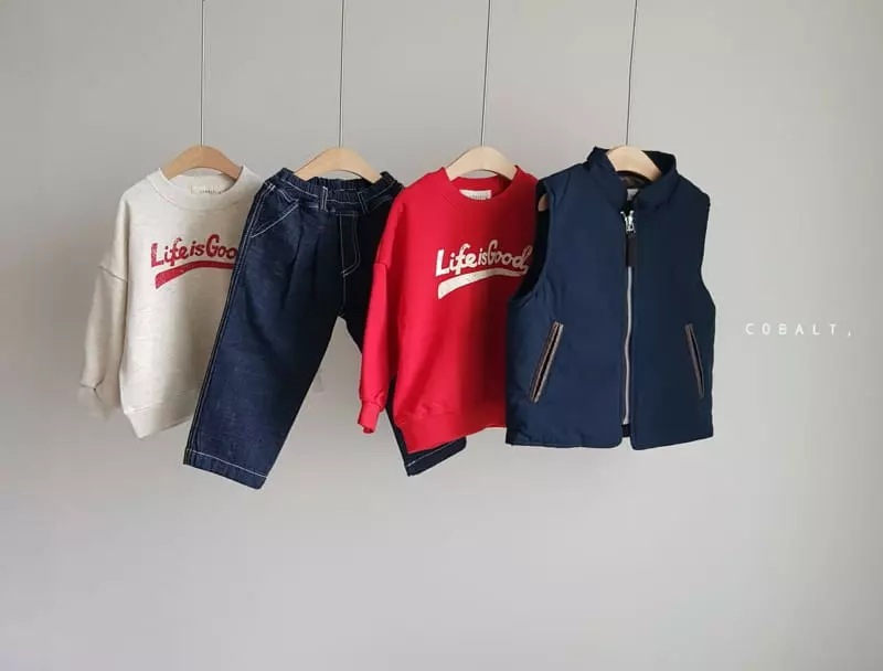 Cobalt - Korean Children Fashion - #kidsshorts - Padding Vest - 7