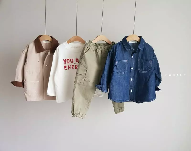Cobalt - Korean Children Fashion - #kidsshorts - Work Shirt - 3