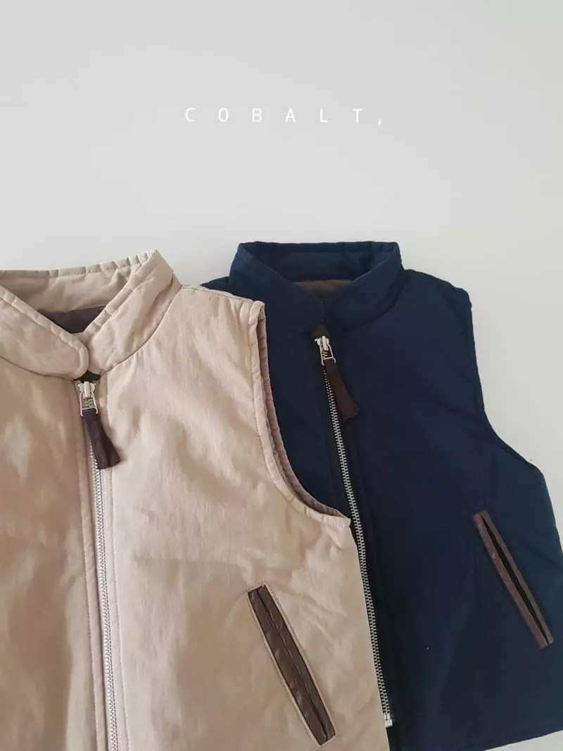 Cobalt - Korean Children Fashion - #kidsstore - Padding Vest - 8