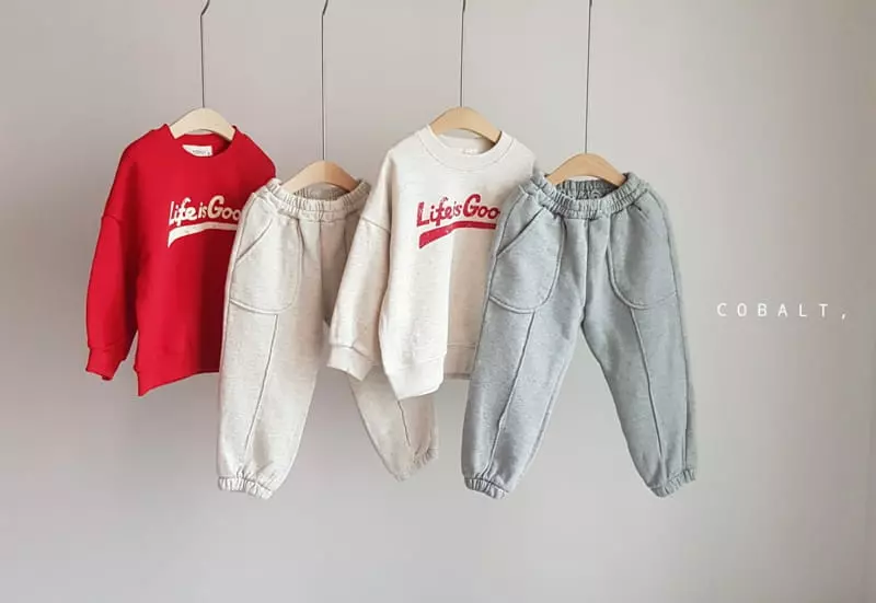 Cobalt - Korean Children Fashion - #kidsstore - Life Sweatshirt - 4