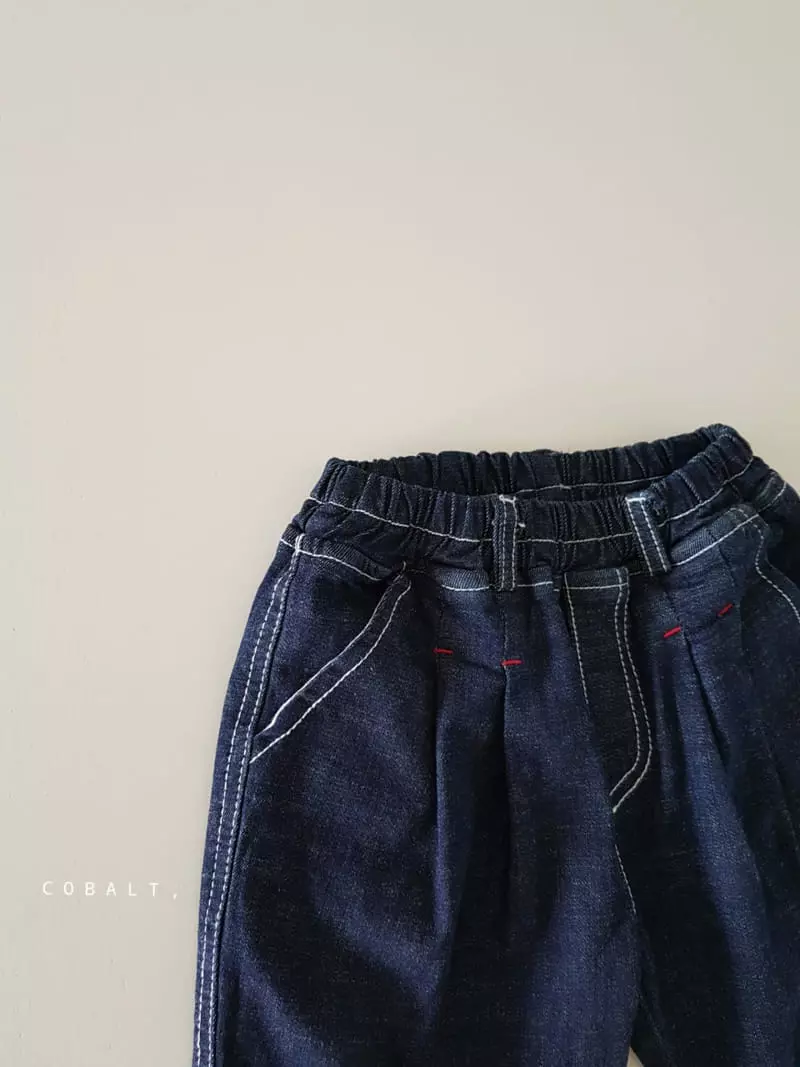 Cobalt - Korean Children Fashion - #kidzfashiontrend - Point Span Jeans - 9