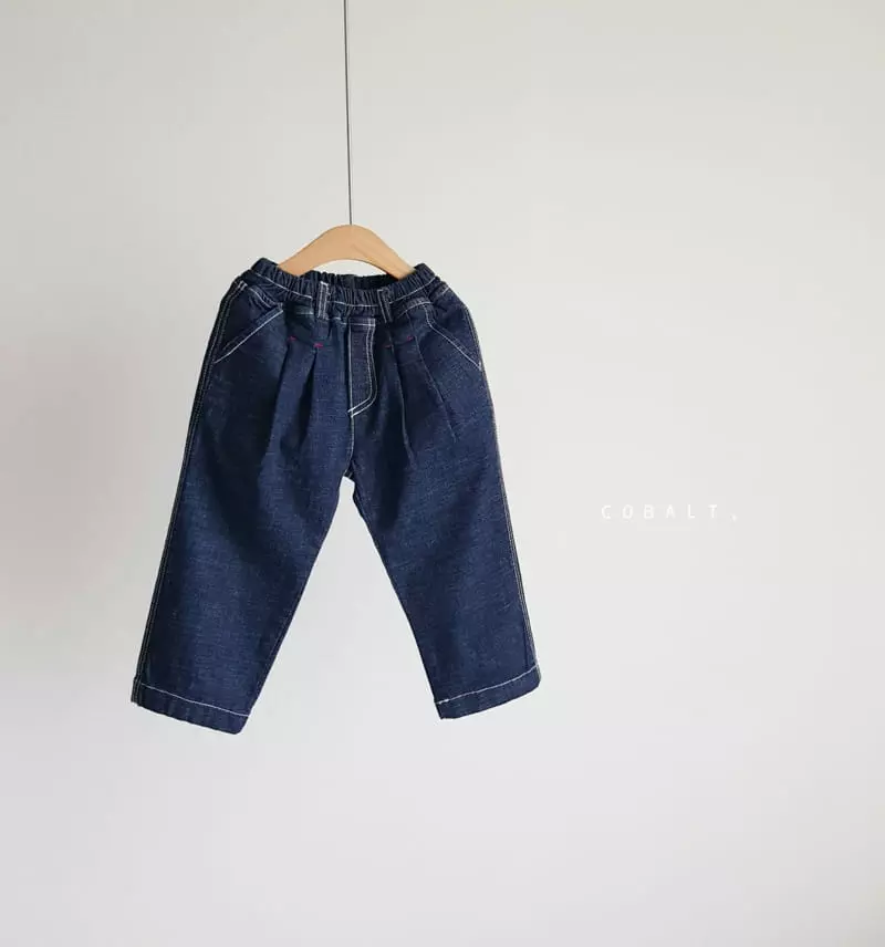 Cobalt - Korean Children Fashion - #littlefashionista - Point Span Jeans - 11