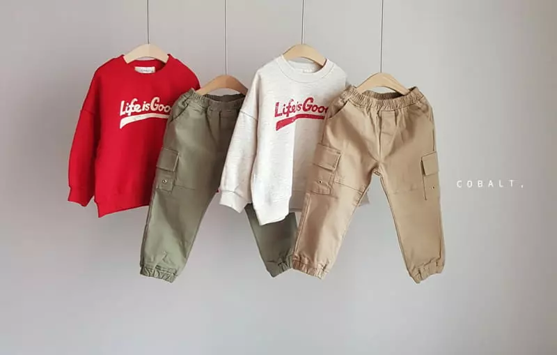 Cobalt - Korean Children Fashion - #magicofchildhood - Life Sweatshirt - 7