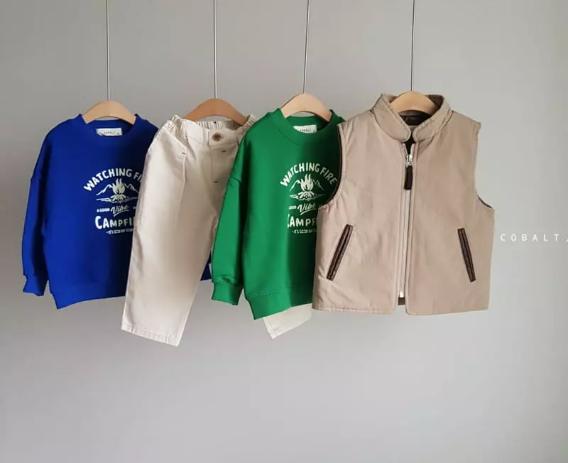 Cobalt - Korean Children Fashion - #magicofchildhood - Button Taper Pants - 6