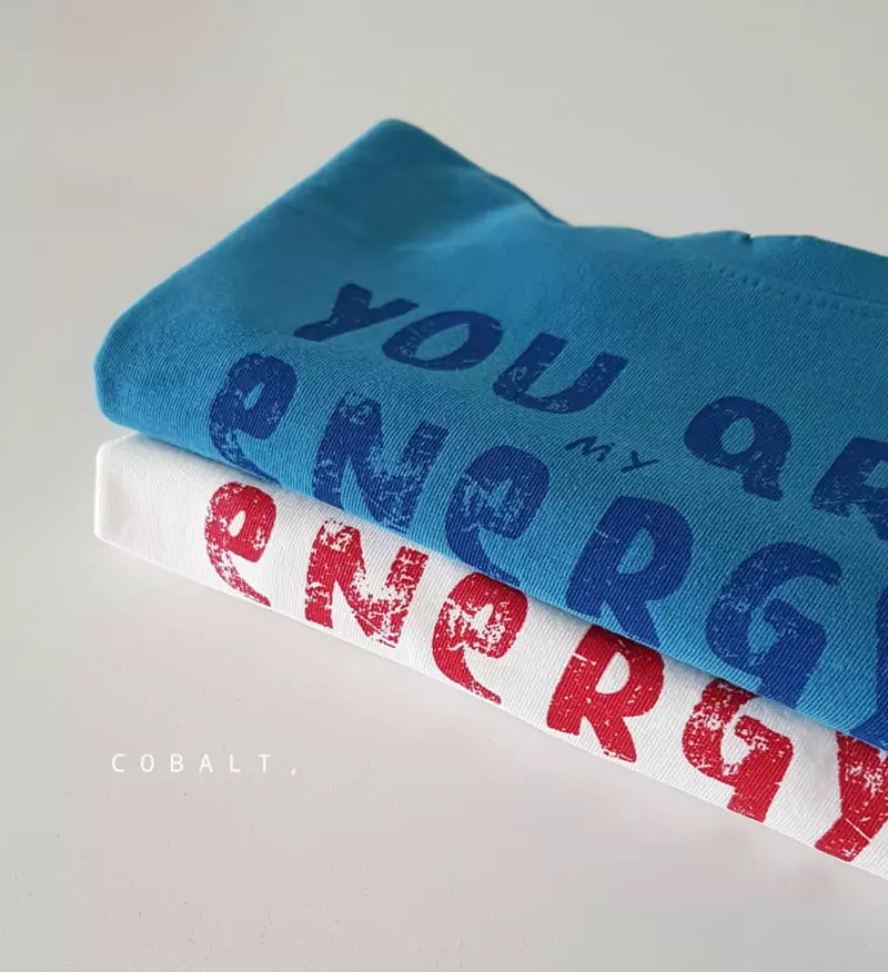 Cobalt - Korean Children Fashion - #magicofchildhood - Energy Tee