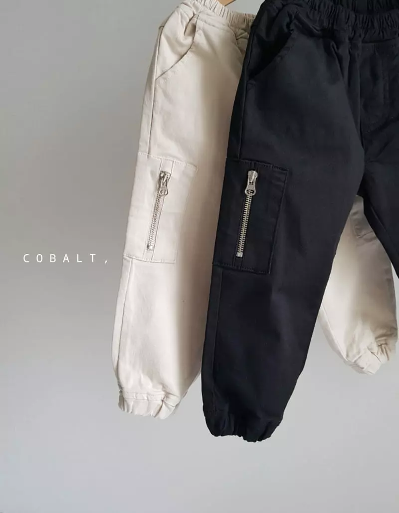 Cobalt - Korean Children Fashion - #magicofchildhood - Zipper Pants - 10