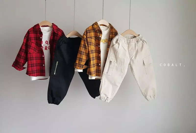 Cobalt - Korean Children Fashion - #magicofchildhood - Check shirt - 9