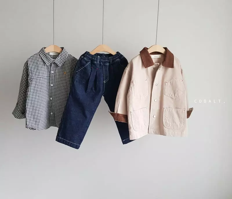 Cobalt - Korean Children Fashion - #stylishchildhood - Smile Shirt - 9
