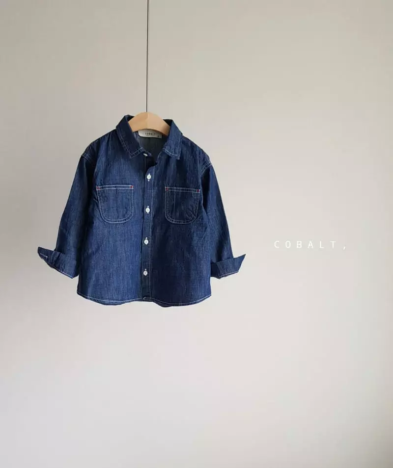 Cobalt - Korean Children Fashion - #toddlerclothing - Work Shirt - 12