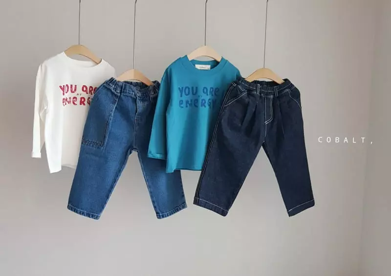 Cobalt - Korean Children Fashion - #toddlerclothing - Energy Tee - 5