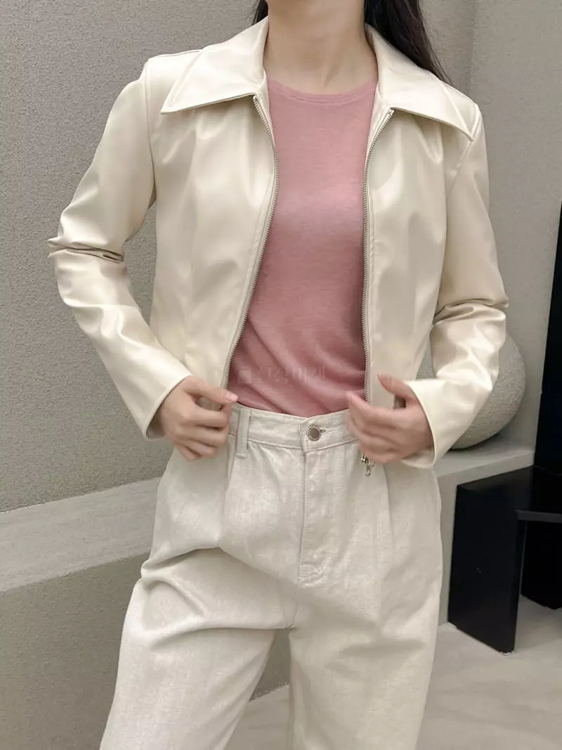 Cocoschon - Korean Women Fashion - #momslook - Eaib Zip-up - 3