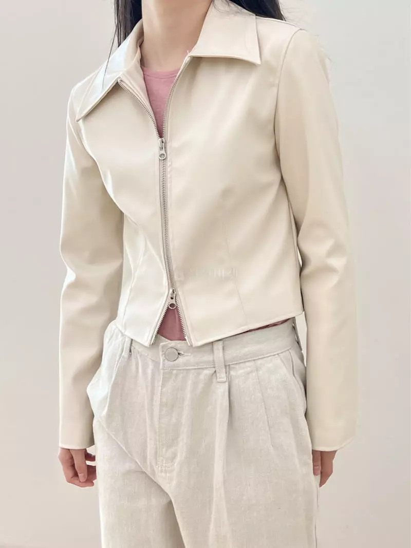 Cocoschon - Korean Women Fashion - #momslook - Eaib Zip-up - 5