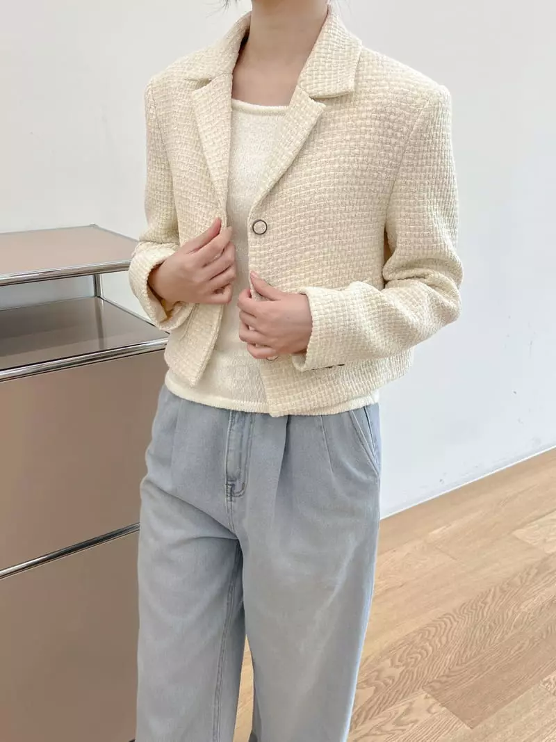 Cocoschon - Korean Women Fashion - #womensfashion - Fre Jacket - 4
