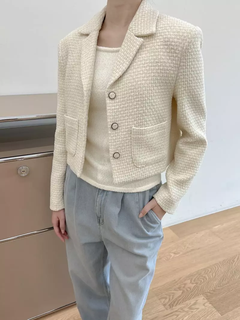 Cocoschon - Korean Women Fashion - #momslook - Fre Jacket - 7