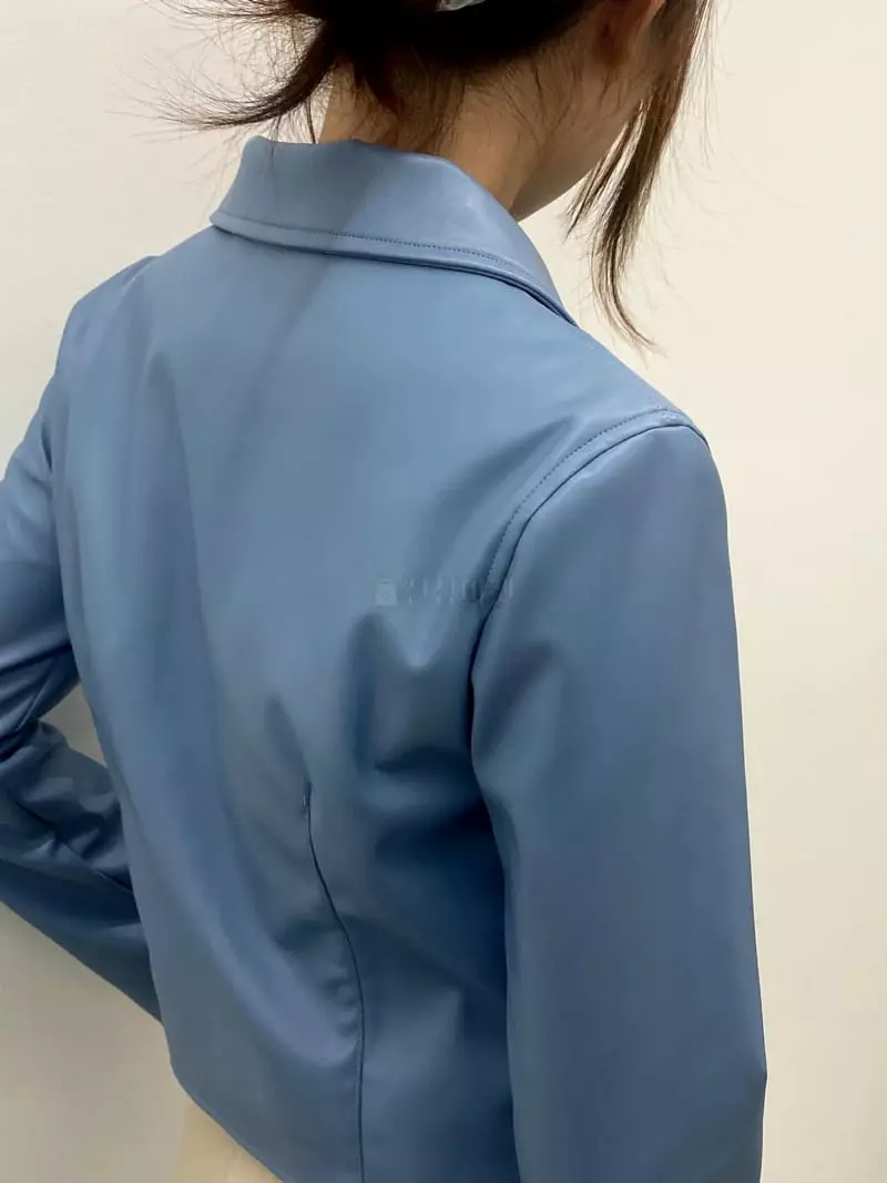 Cocoschon - Korean Women Fashion - #momslook - Raib Zip-up - 2