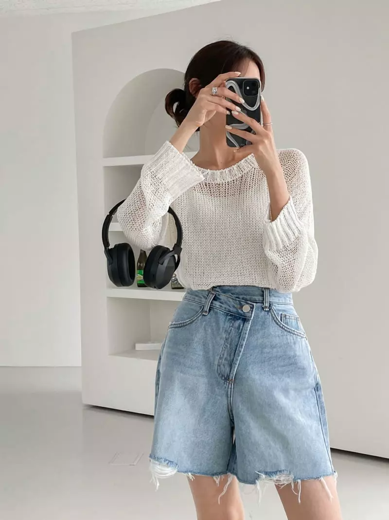 Cocoschon - Korean Women Fashion - #romanticstyle - Sasun Jeans - 9