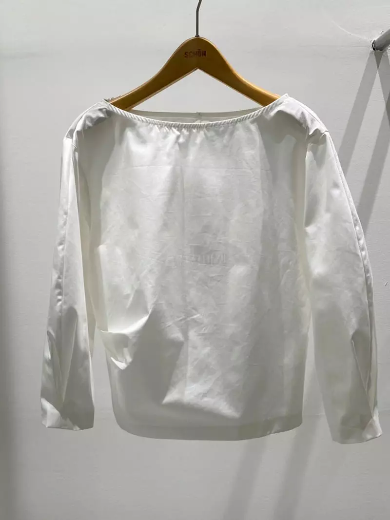 Cocoschon - Korean Women Fashion - #romanticstyle - Two Tuck Blouse - 7