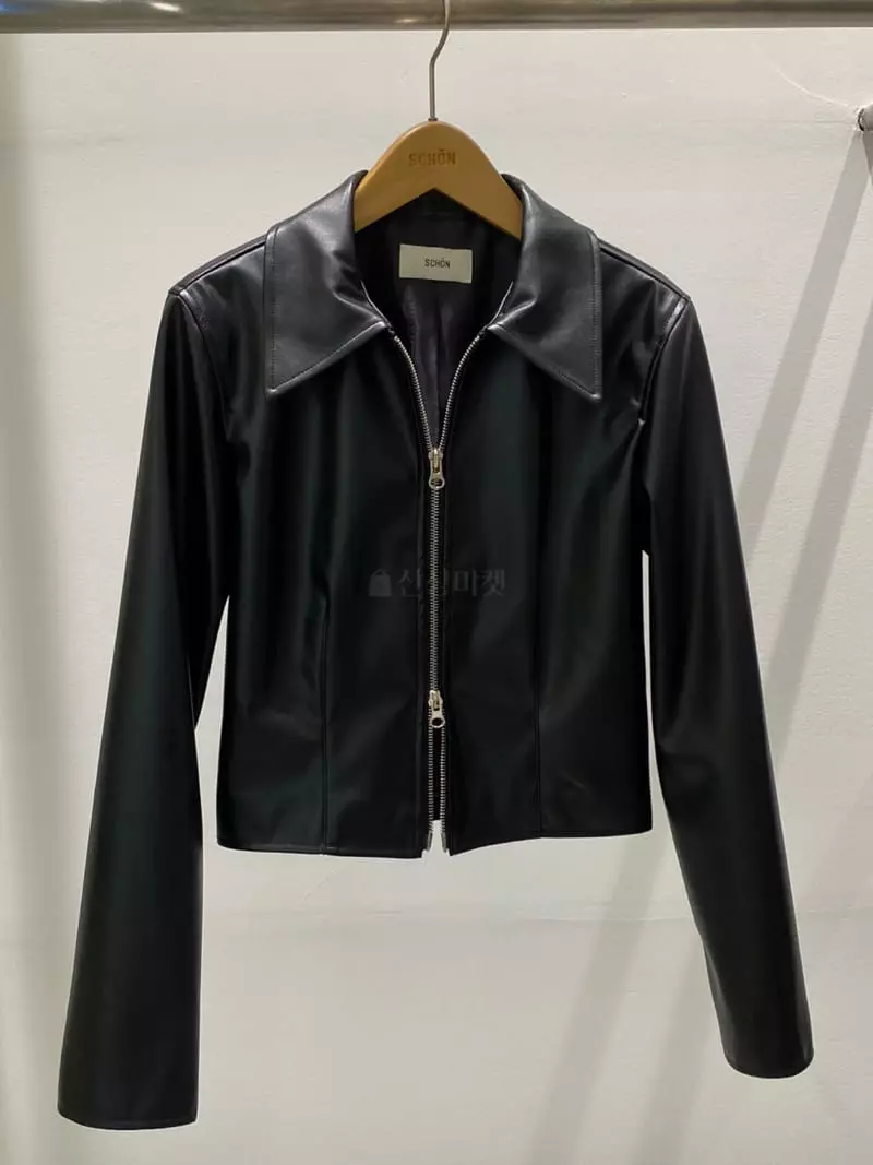Cocoschon - Korean Women Fashion - #vintageinspired - Raib Zip-up - 6
