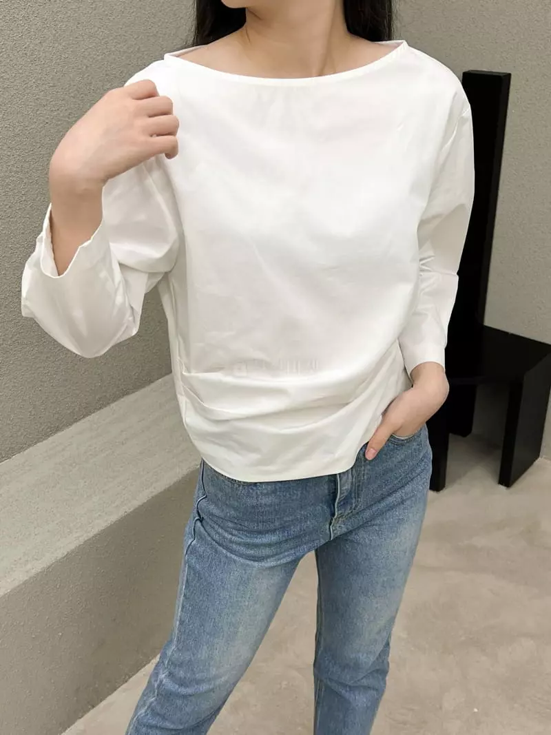 Cocoschon - Korean Women Fashion - #womensfashion - Two Tuck Blouse