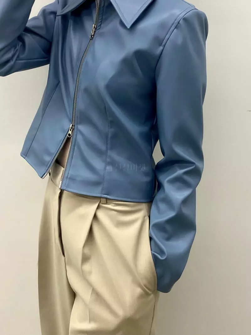 Cocoschon - Korean Women Fashion - #womensfashion - Raib Zip-up