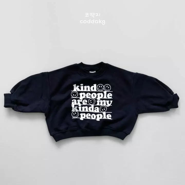 Coddackgi - Korean Children Fashion - #Kfashion4kids - Kind People Sweatshirt - 7