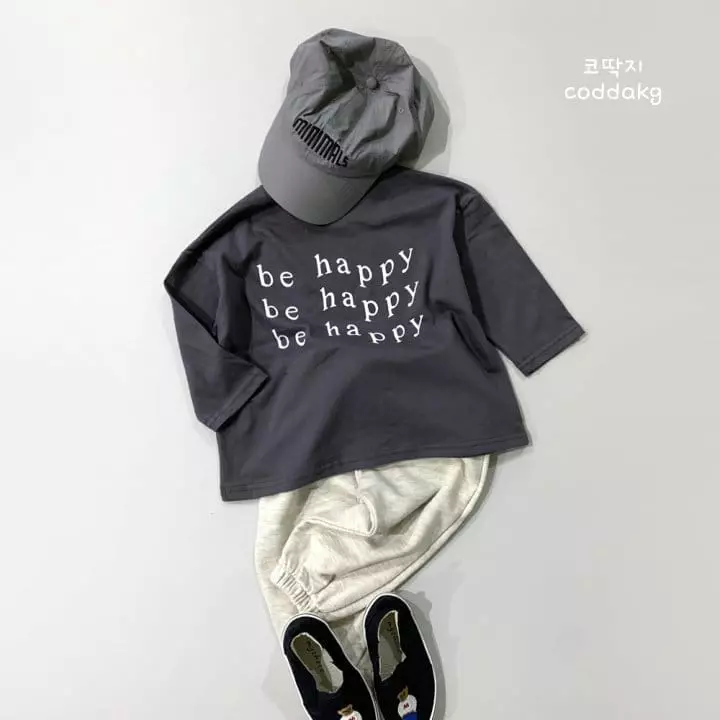 Coddackgi - Korean Children Fashion - #childofig - Happy Tee - 2