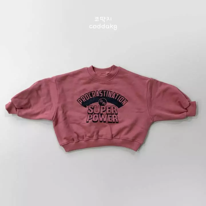 Coddackgi - Korean Children Fashion - #childofig - Super Power Sweatshirt - 5