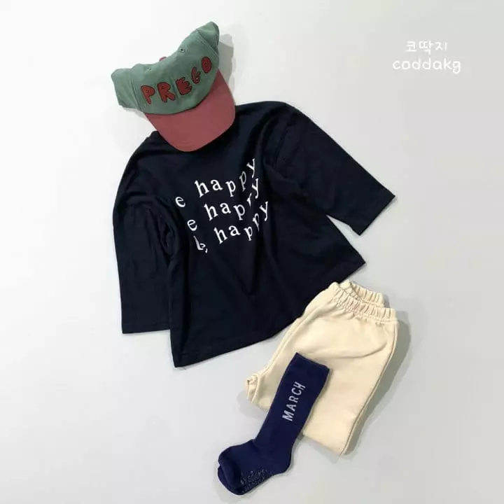 Coddackgi - Korean Children Fashion - #childrensboutique - Happy Tee - 3