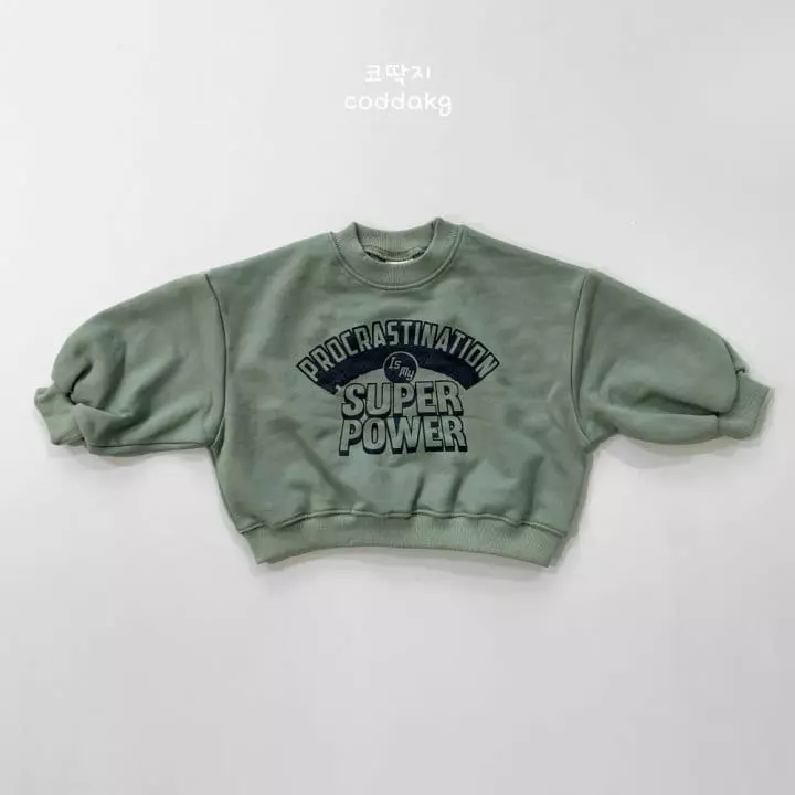 Coddackgi - Korean Children Fashion - #childrensboutique - Super Power Sweatshirt - 6