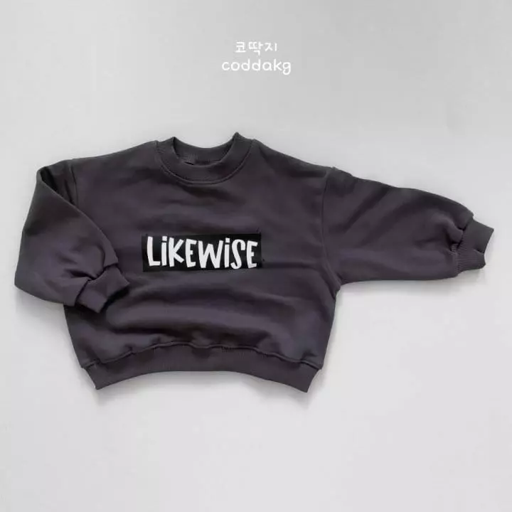 Coddackgi - Korean Children Fashion - #childofig - Like Sweatshirt - 4