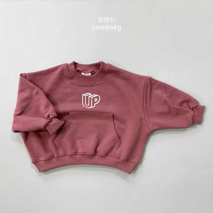 Coddackgi - Korean Children Fashion - #discoveringself - Kangaroo Sweatshirt - 3