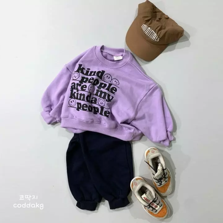 Coddackgi - Korean Children Fashion - #discoveringself - Kind People Sweatshirt - 2