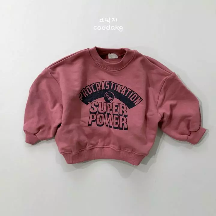 Coddackgi - Korean Children Fashion - #discoveringself - Super Power Sweatshirt - 8