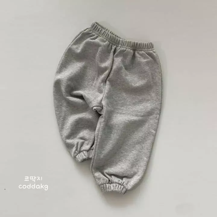 Coddackgi - Korean Children Fashion - #fashionkids - Terry PANts - 2