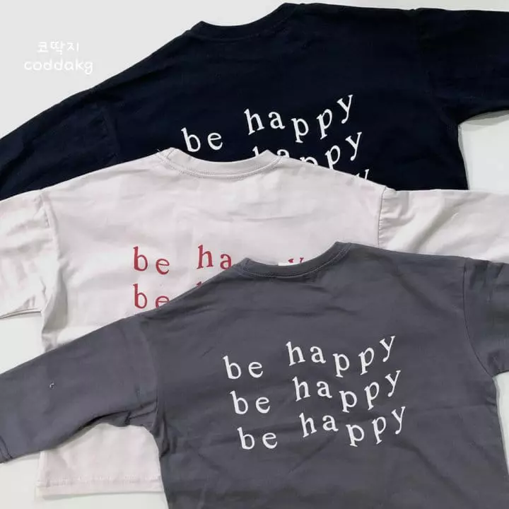 Coddackgi - Korean Children Fashion - #kidsshorts - Happy Tee - 7