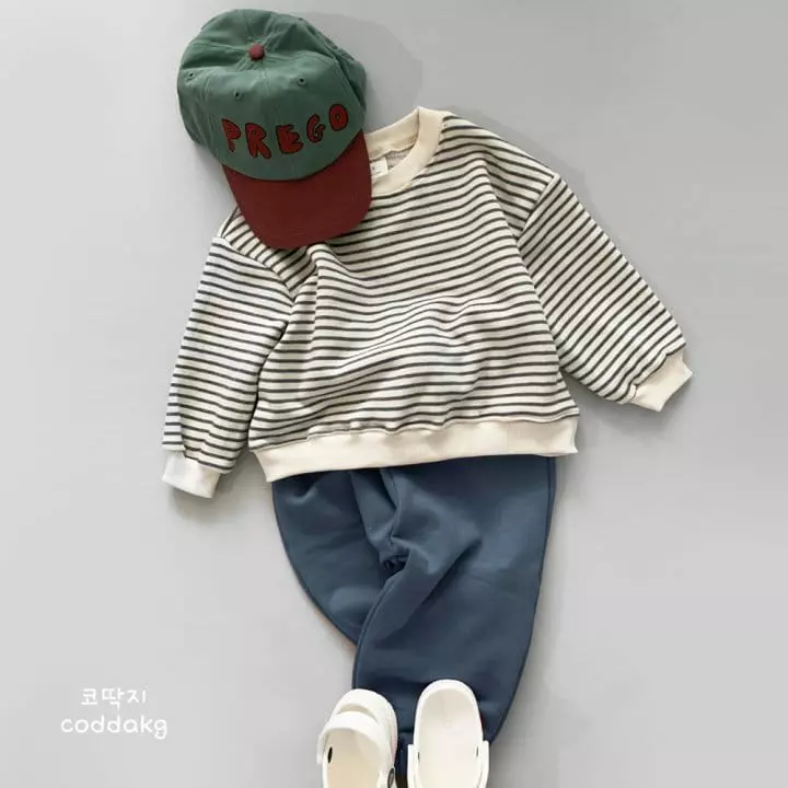 Coddackgi - Korean Children Fashion - #kidsstore - Stripes Sweatshirt - 8
