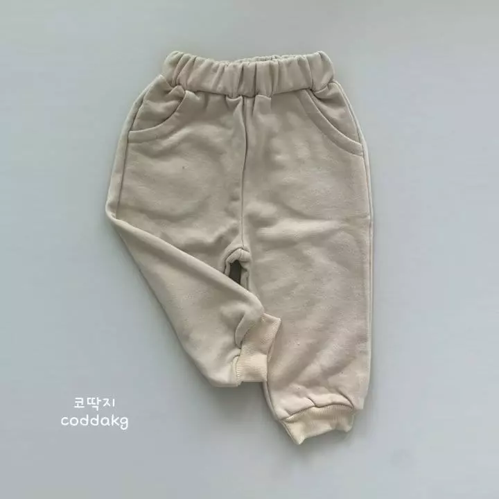 Coddackgi - Korean Children Fashion - #kidzfashiontrend - Simple Pants - 2