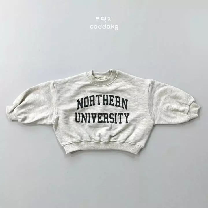Coddackgi - Korean Children Fashion - #littlefashionista - University Sweatshirt - 6