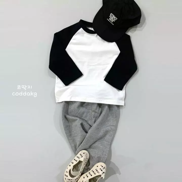 Coddackgi - Korean Children Fashion - #magicofchildhood - Raglan Tee - 2