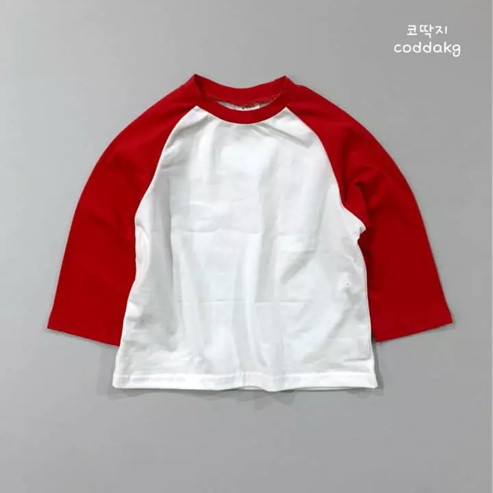 Coddackgi - Korean Children Fashion - #minifashionista - Raglan Tee - 3