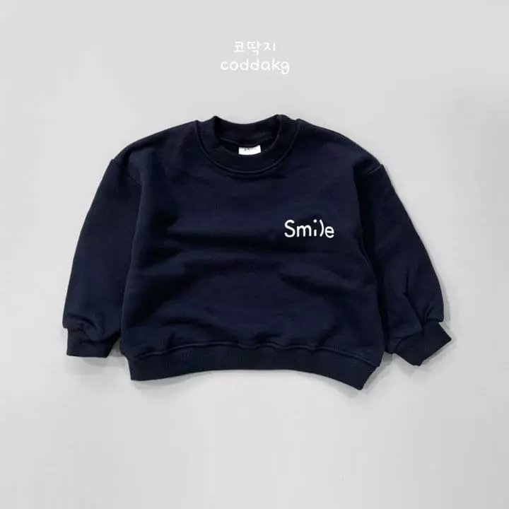Coddackgi - Korean Children Fashion - #minifashionista - Smile Sweatshirt