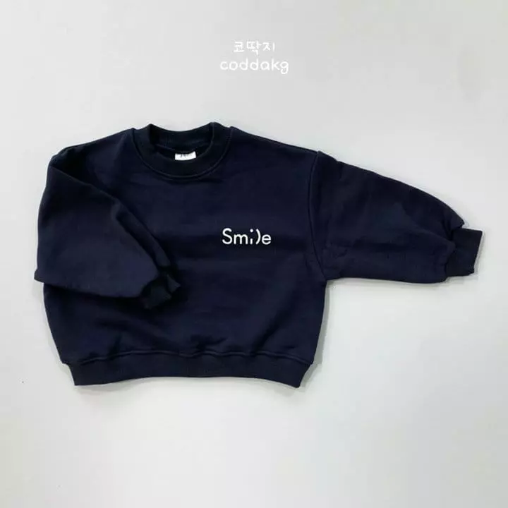 Coddackgi - Korean Children Fashion - #prettylittlegirls - Smile Sweatshirt - 2