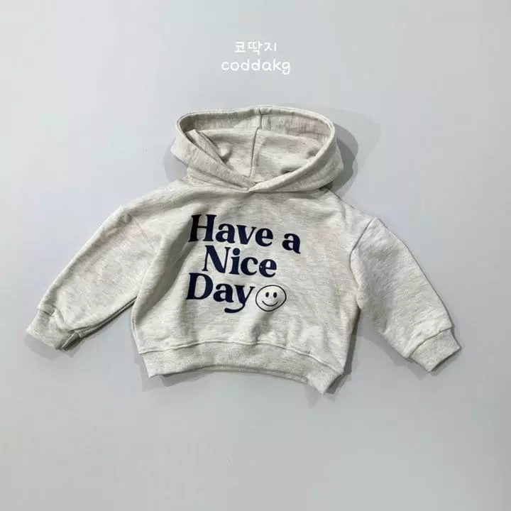 Coddackgi - Korean Children Fashion - #todddlerfashion - nice Hoody Tee - 6