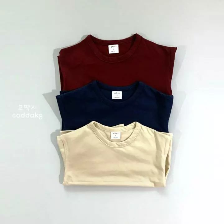 Coddackgi - Korean Children Fashion - #prettylittlegirls - Simple Tee - 4