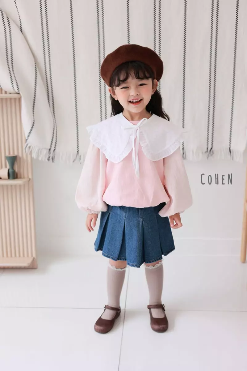 Cohen - Korean Children Fashion - #Kfashion4kids - Collar Tee - 3