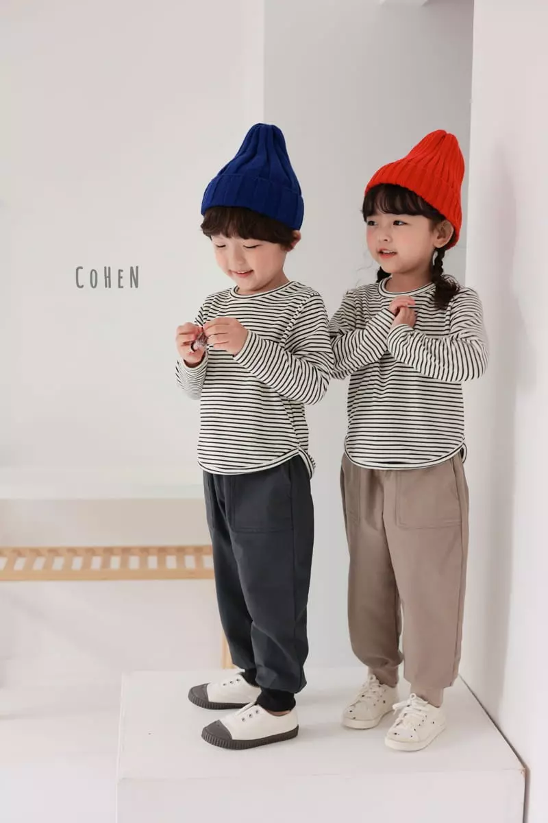 Cohen - Korean Children Fashion - #Kfashion4kids - Stripes Boodle Tee - 2