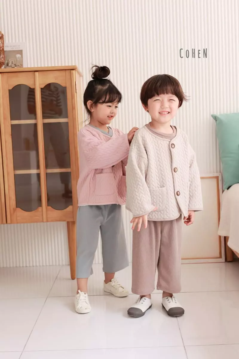 Cohen - Korean Children Fashion - #Kfashion4kids - Twist Quilting Jacket - 12