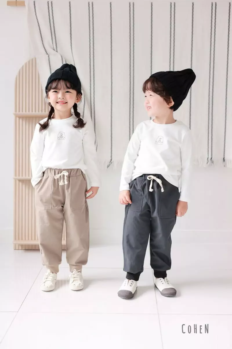 Cohen - Korean Children Fashion - #Kfashion4kids - Gifdt Bear Tee - 7