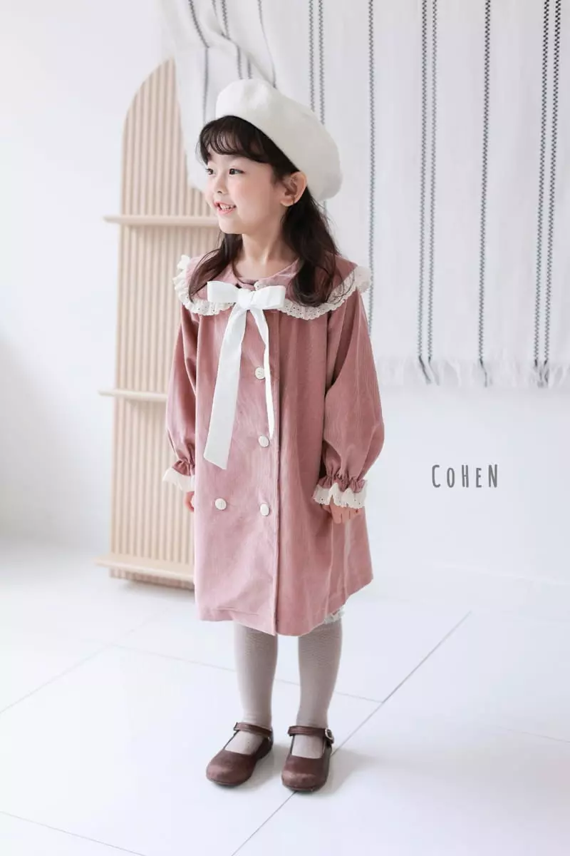 Cohen - Korean Children Fashion - #kidzfashiontrend - Double Button One-piece - 4